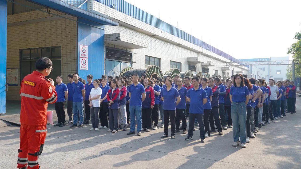 2025年湘聯(lián)電纜消防綜合演習(xí)順利舉行！